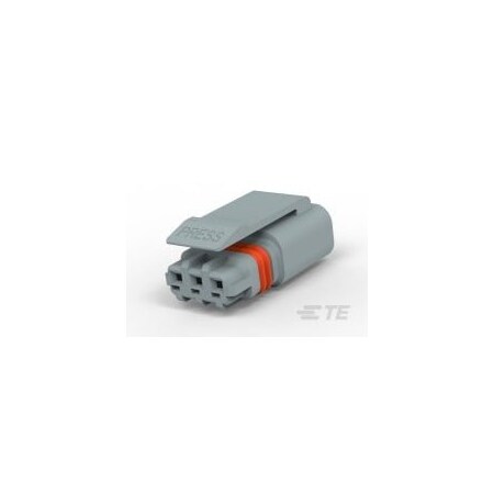 Te Connectivity 3P PLUG  MINIATURE WATERPROOF CONN GRAY 4-2834074-3